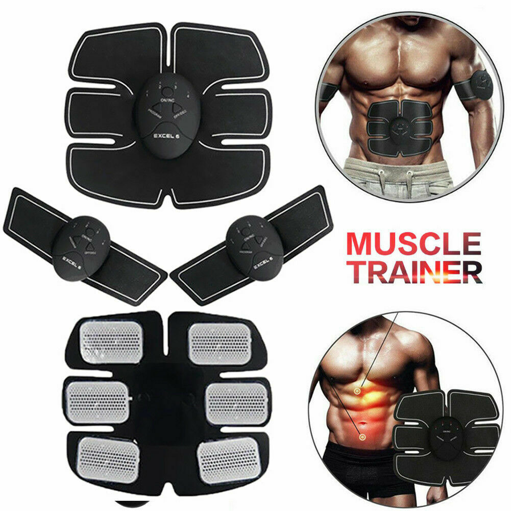 Ab Abdominal Exercise Machine Cruncher Trainer Body Shaper Gym  Equipment-USA